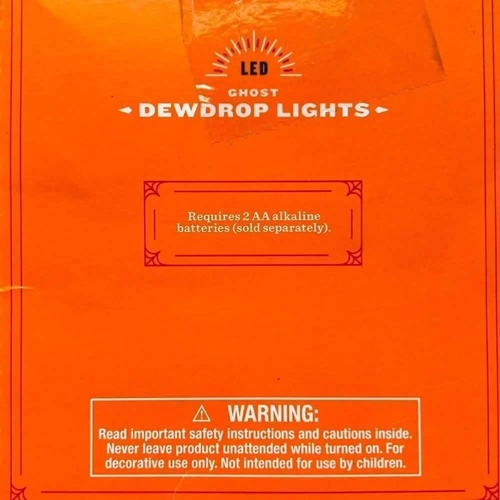 Hyde and Eek Indoor LED Ghost Dewdrop Lights